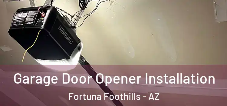  Garage Door Opener Installation Fortuna Foothills - AZ