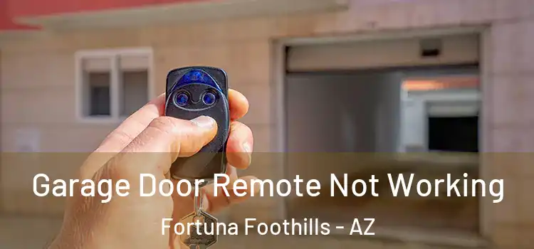  Garage Door Remote Not Working Fortuna Foothills - AZ