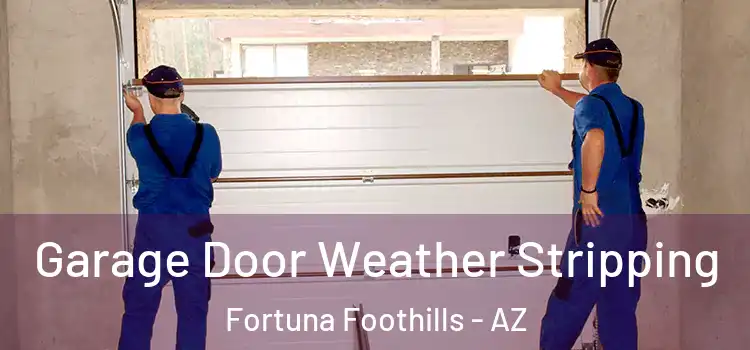  Garage Door Weather Stripping Fortuna Foothills - AZ