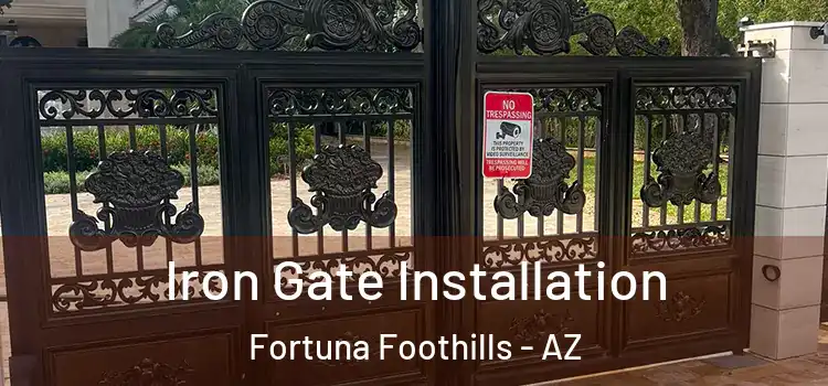 Iron Gate Installation Fortuna Foothills - AZ