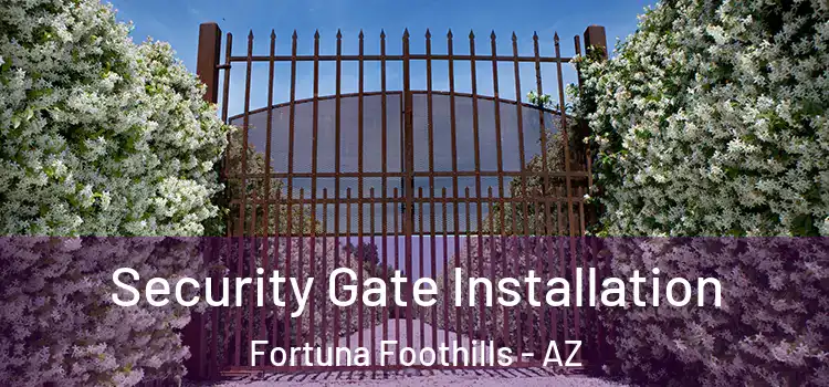 Security Gate Installation Fortuna Foothills - AZ